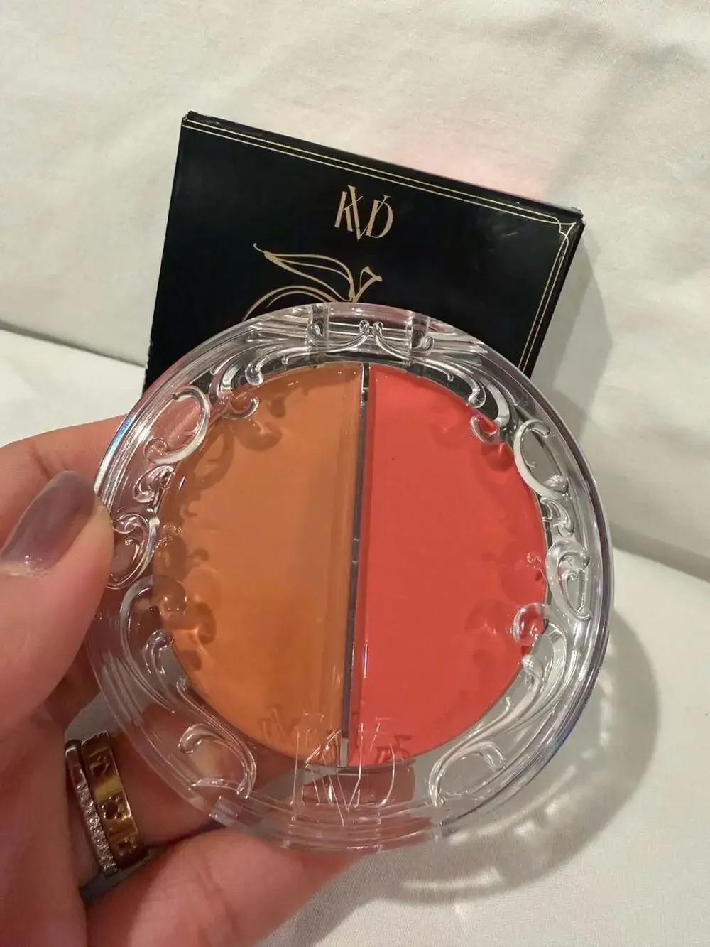 KVD Beauty Good Apple Blush Balm Duo Elusive Orchard 30
